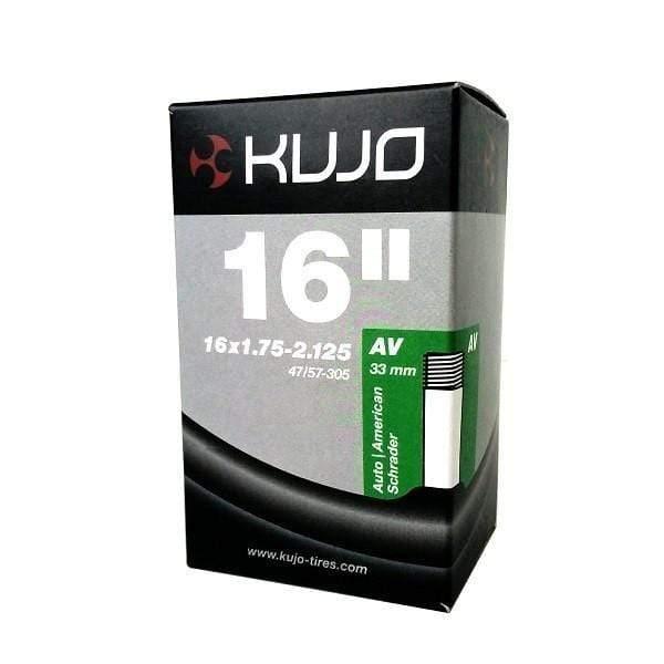Kujo 16" Schrader Valve Bike Tube 35mm - 16 x 1.75-2.125"