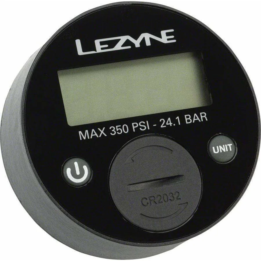Lezyne 350psi Digital 2.5" Bike Gauge for all floor pumps