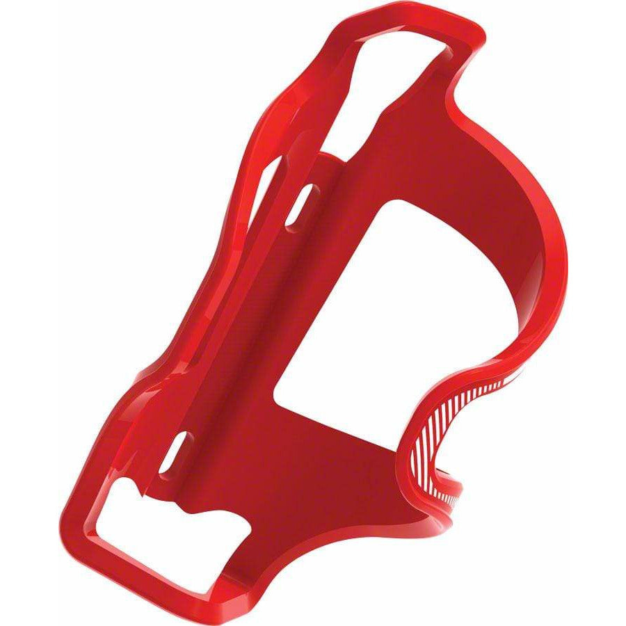 Lezyne Flow Cage SideLoader Left Entry, Enhanced Graphics, Red