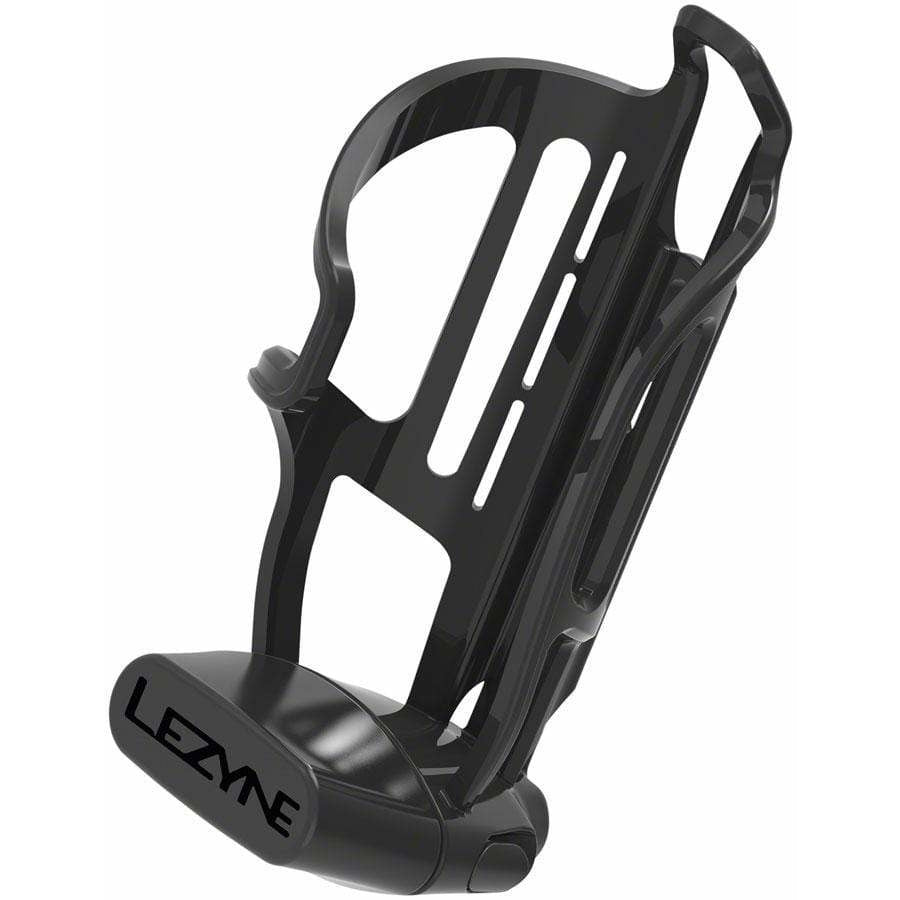 Lezyne Flow Storage Bike Water Bottle Cage, Right Hand Loading, Black