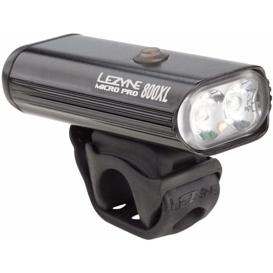 Lezyne Micro Drive Pro 800XL Bike Headlight: Gloss Black