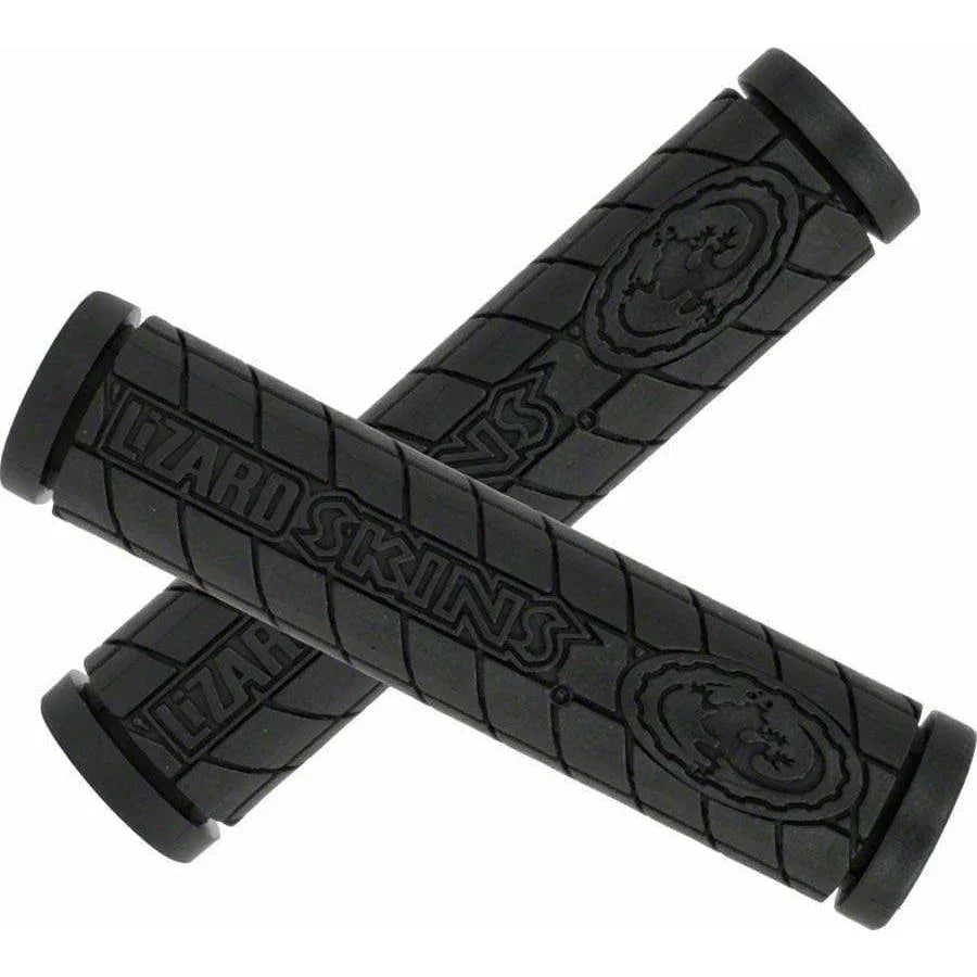 Lizard Skins Logo Grip Bike Handlebar Grips - Black
