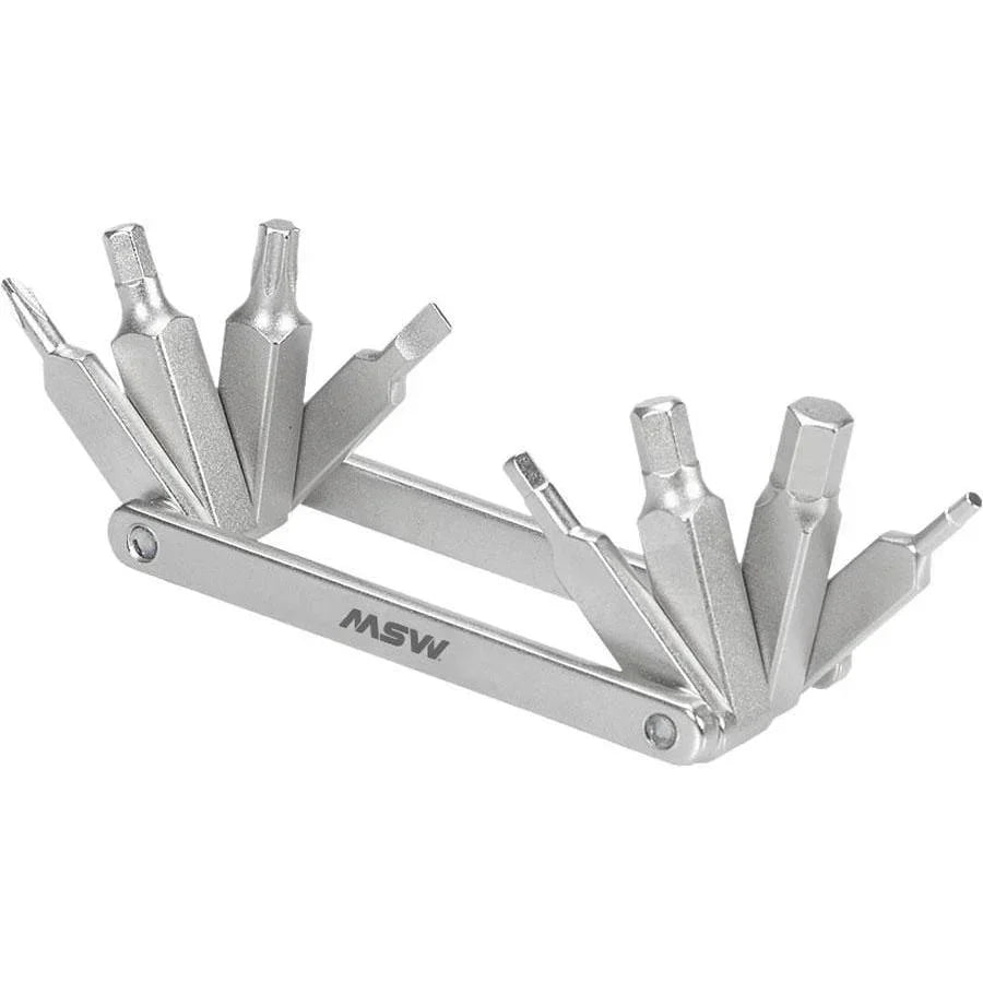 MSW MT-208 Flat-Pack Bike Multi-Tool - 8 Bit