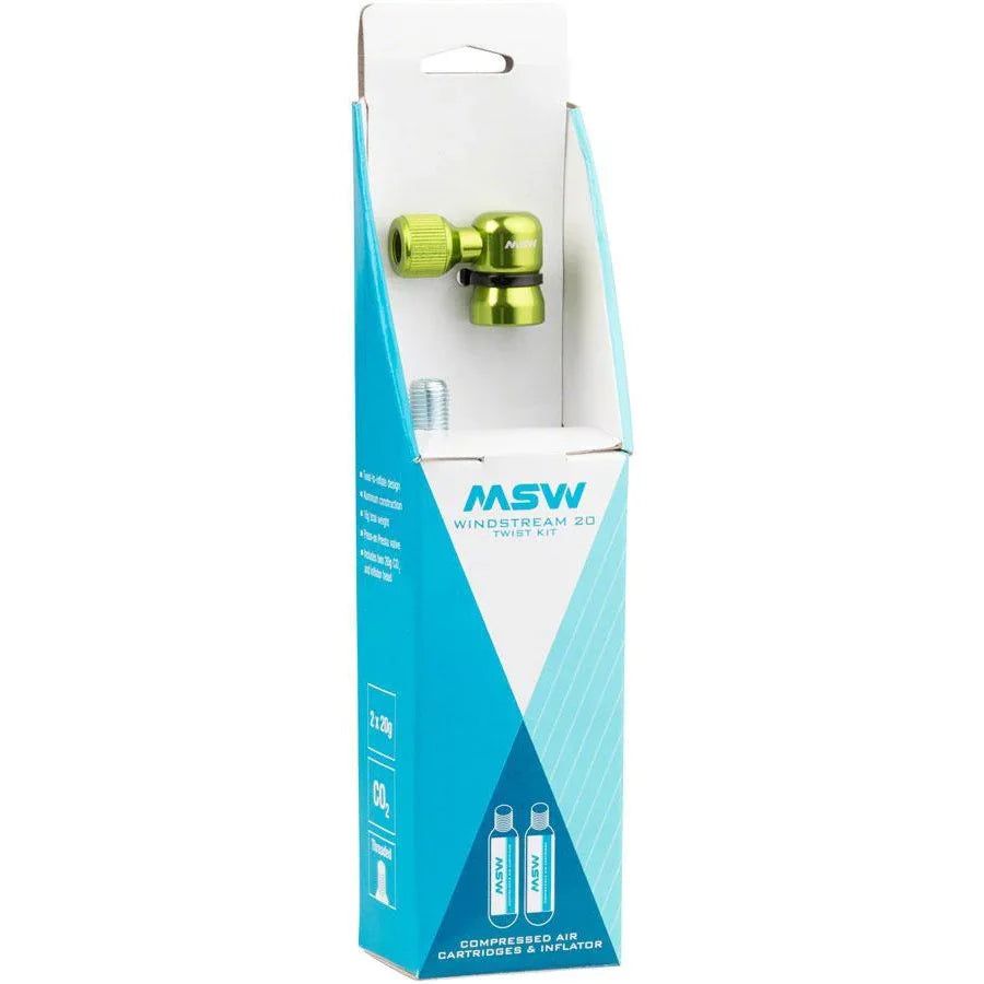 MSW Windstream Twist 20 Kit with two 20g CO2 Cartridges