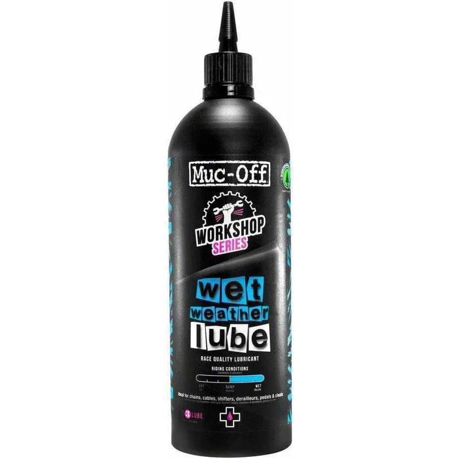 Muc-Off Bio Wet Bike Chain Lube - 1L, Bulk