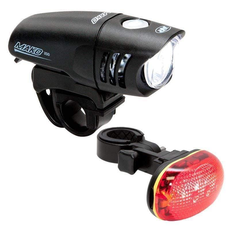 Niterider Mako 200 TL 6.0 Combo Front and Rear Bike Light Set