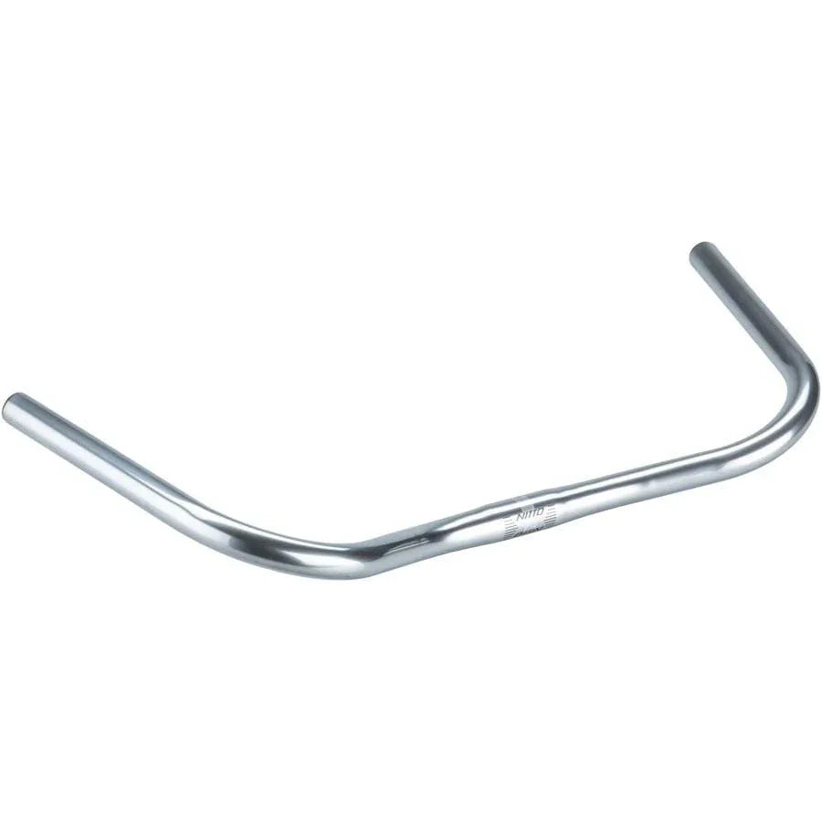Nitto B352 North Road Handlebar: 25.4mm Bar Clamp 60 Degree Bend 60mm Rise 550mm Width Chromoly Silver