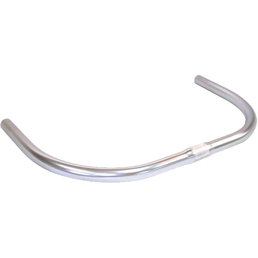 Nitto B617 Promenade Handlebar: 25.4mm Bar Clamp 135 Degree Bend 0mm Rise 450mm Width, Alloy Silver