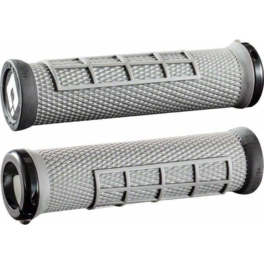 ODI Elite Flow Bike Handlebar Grips - Graphite Black, Lock-On