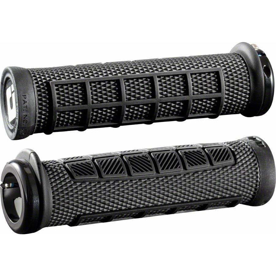 ODI Elite Pro Bike Handlebar Grips - Black, Lock-On