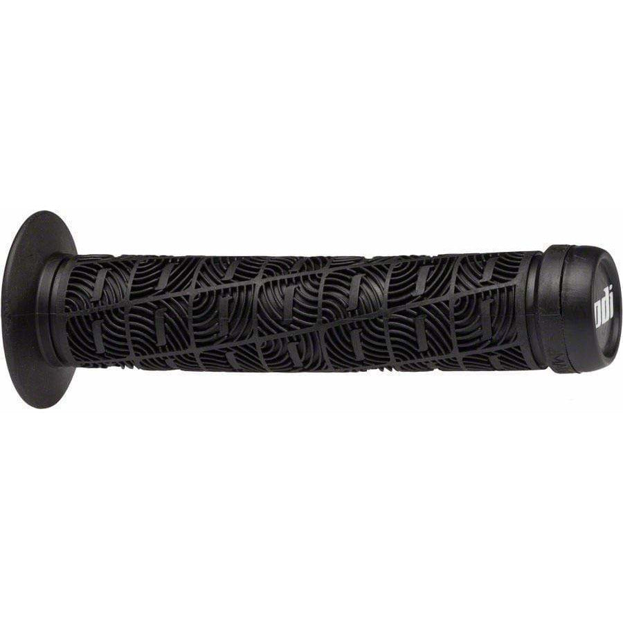 ODI O-Grip Bike Handlebar Grips - Black, Flange