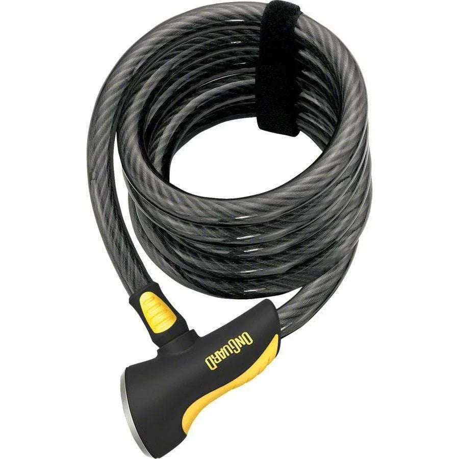OnGuard Doberman Cable Bike Lock with Key: 6' x 12m