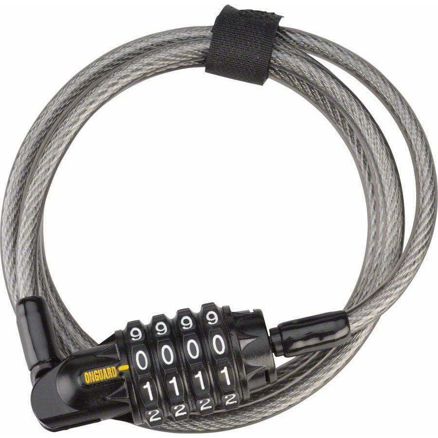 OnGuard Terrier Combo 4' x 6mm Resetteble Combo Bike Cable Lock