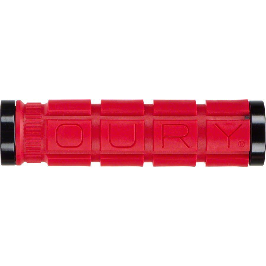 Oury Lock-On Bonus Pack Bike Handlebar Grips - Red, Lock-On