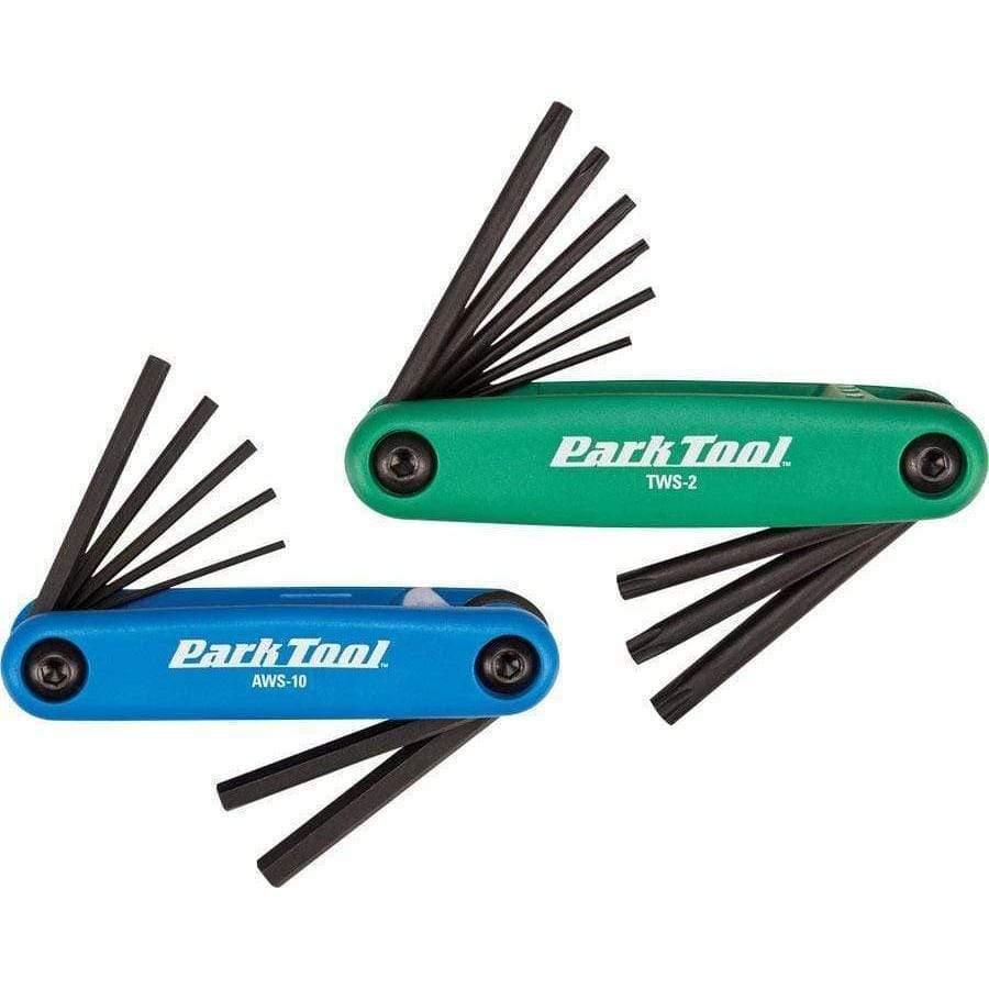 Park Tool FWS-2 Fold-Up AWS-10 and TWS-2 Bike Wrench Set