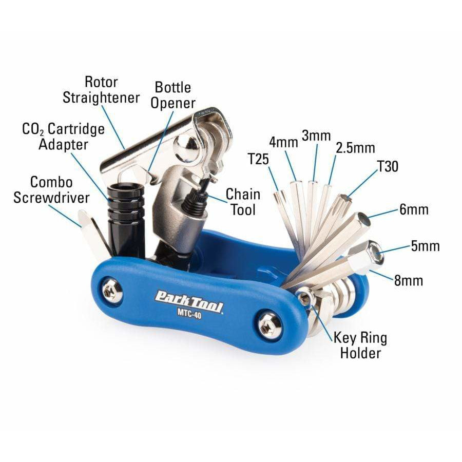 Park Tool MTC-40 Composite Multi-Function Bike Tool
