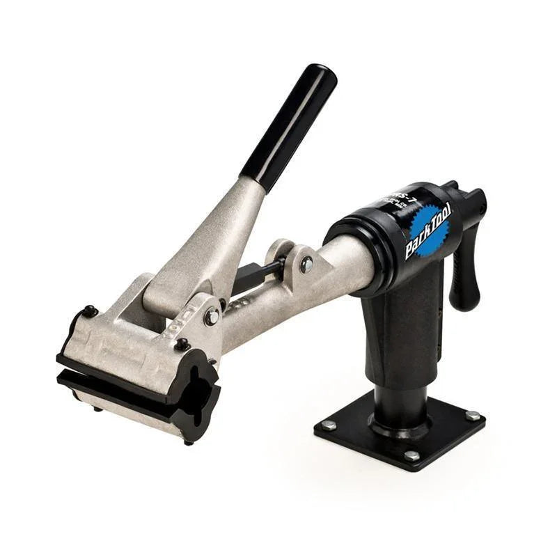 Park Tool PRS-7-1 Bench Mount Bike Repair Stand and 100-5C Clamp: Single