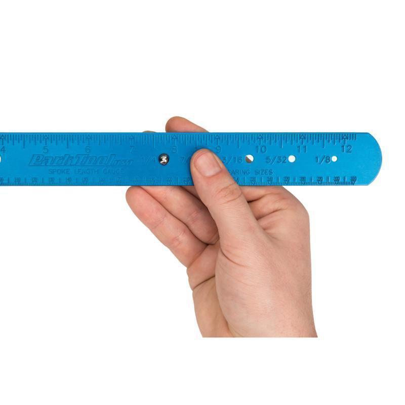 Park Tool SBC-1 Bike Spoke ruler Cotter and Ball Bearing Gauge