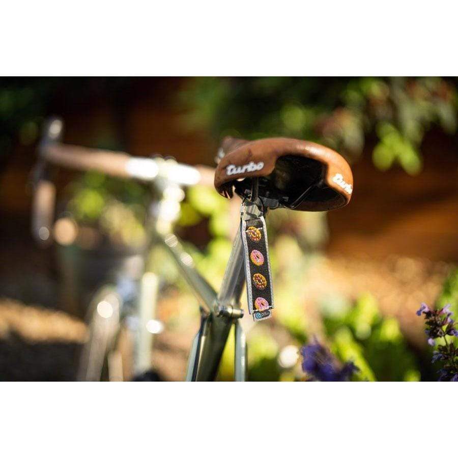 PDW Bike Saddle Charm, Mmm Donuts