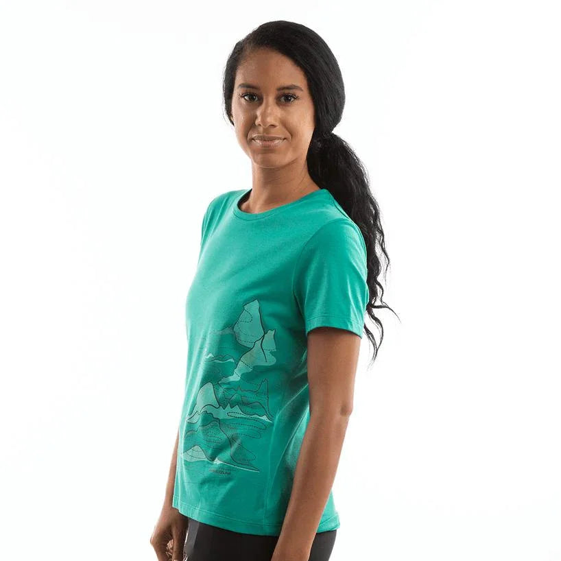Pearl Izumi Women's Mesa Bike Shirt - Green
