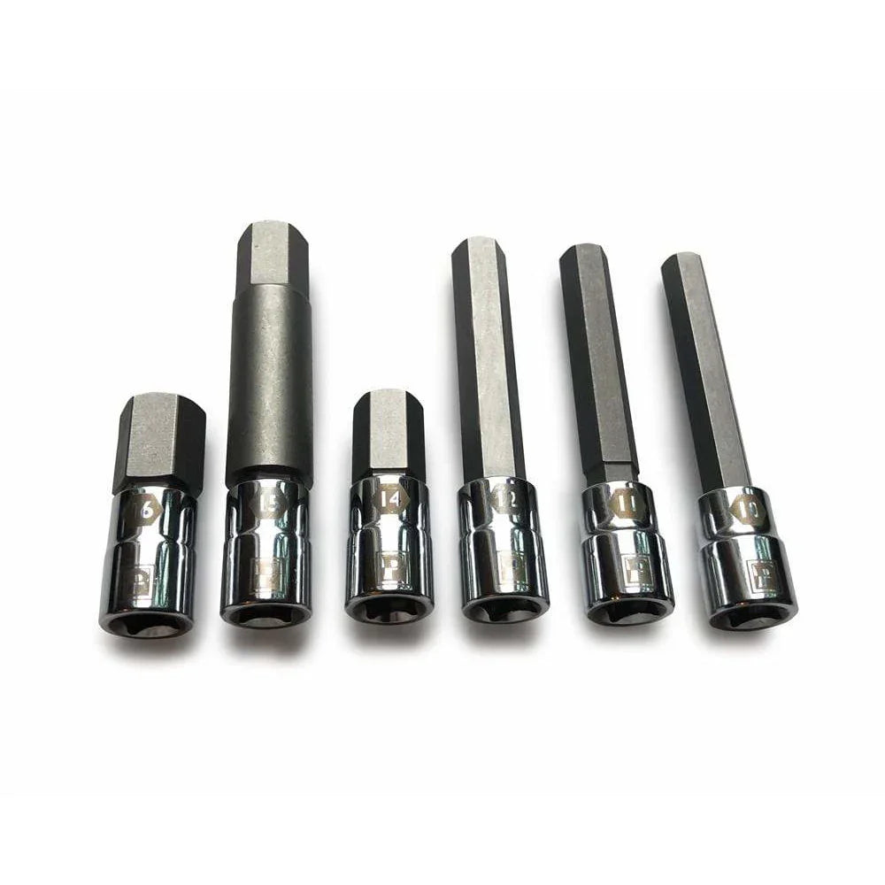 Pedro's Large Bike Hex Bit Set - 6 Piece