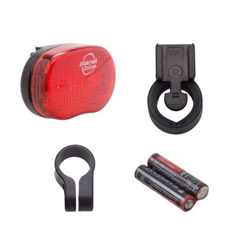 Planet Bike Blinky 3 Commuting Water Resistant Bike Taillight