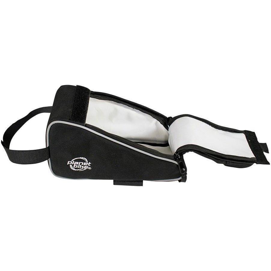 Planet Bike Lunch Box Bike Top Tube/Stem Bag - Black
