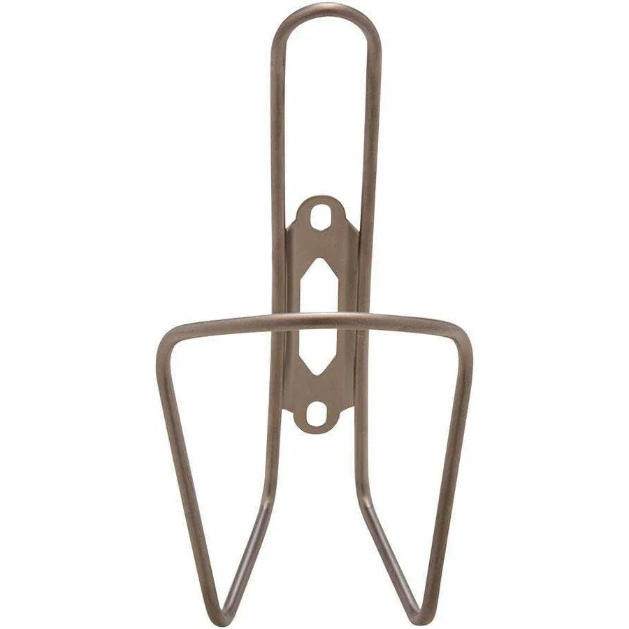 Planet Bike Stainless Bike Water Bottle Cage - Silver, Silver