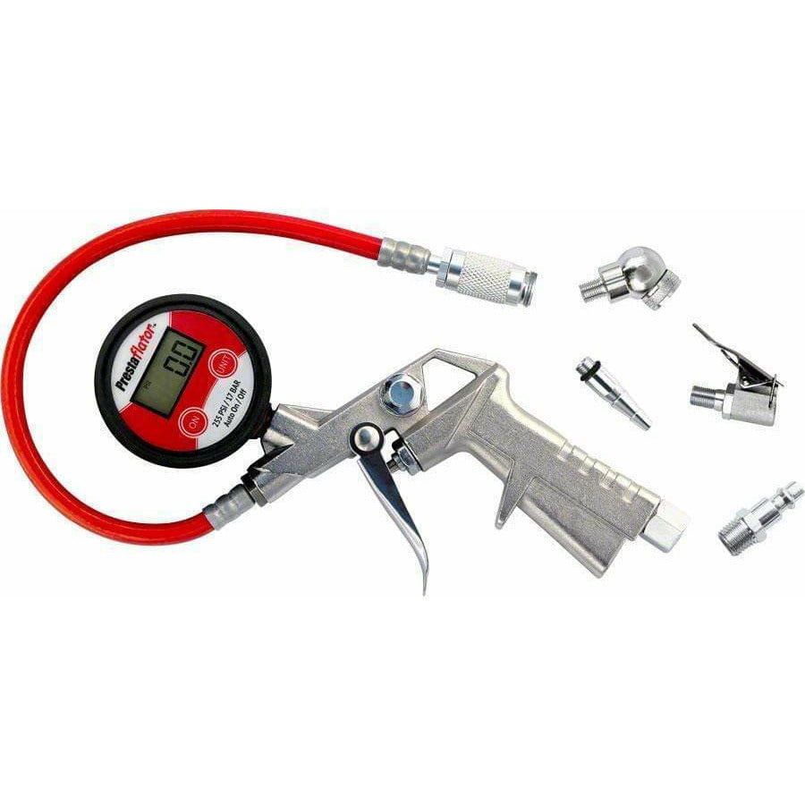 Prestacycle Prestaflator Pro Digital Presta/Schrader Bicycle Inflation Tool