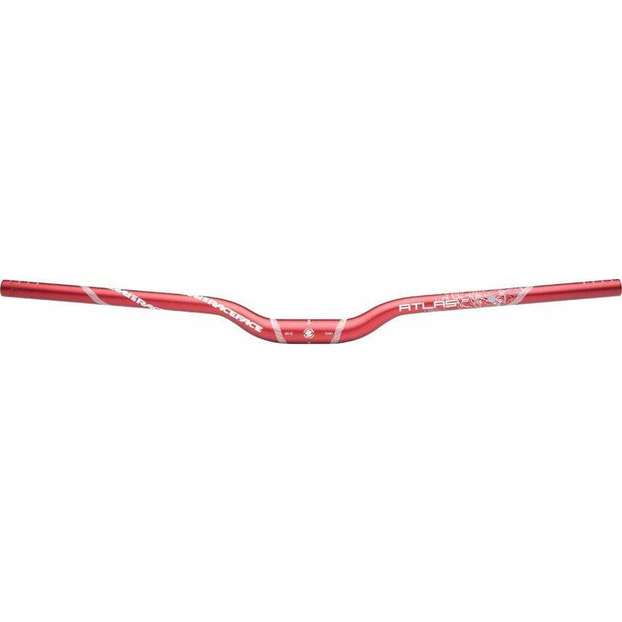 RaceFace Atlas Riser Handlebar, 31.8 x 785mm 1-1/4" Rise Red