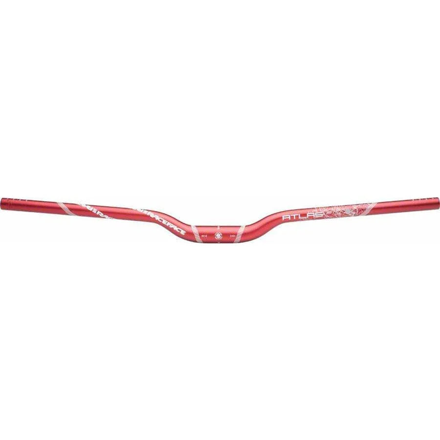 RaceFace Atlas Riser Handlebar, 31.8 x 785mm 1-1/4" Rise Red