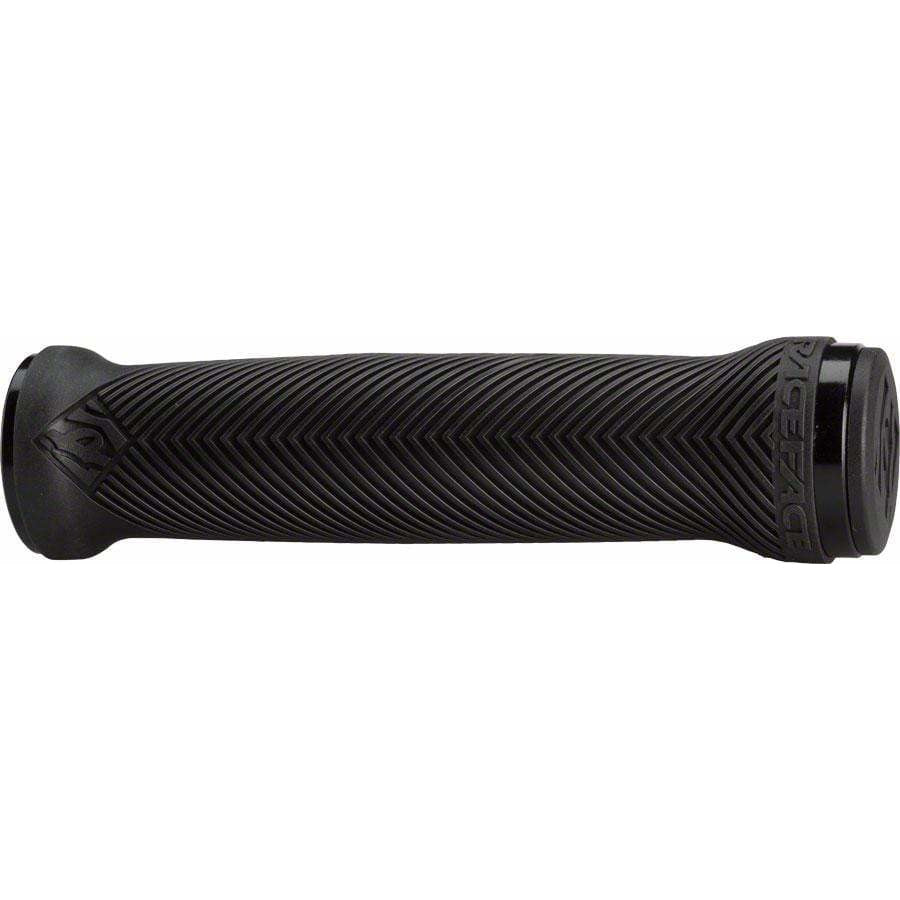 RaceFace Lovehandle Bike Handlebar Grips - Black, Lock-On