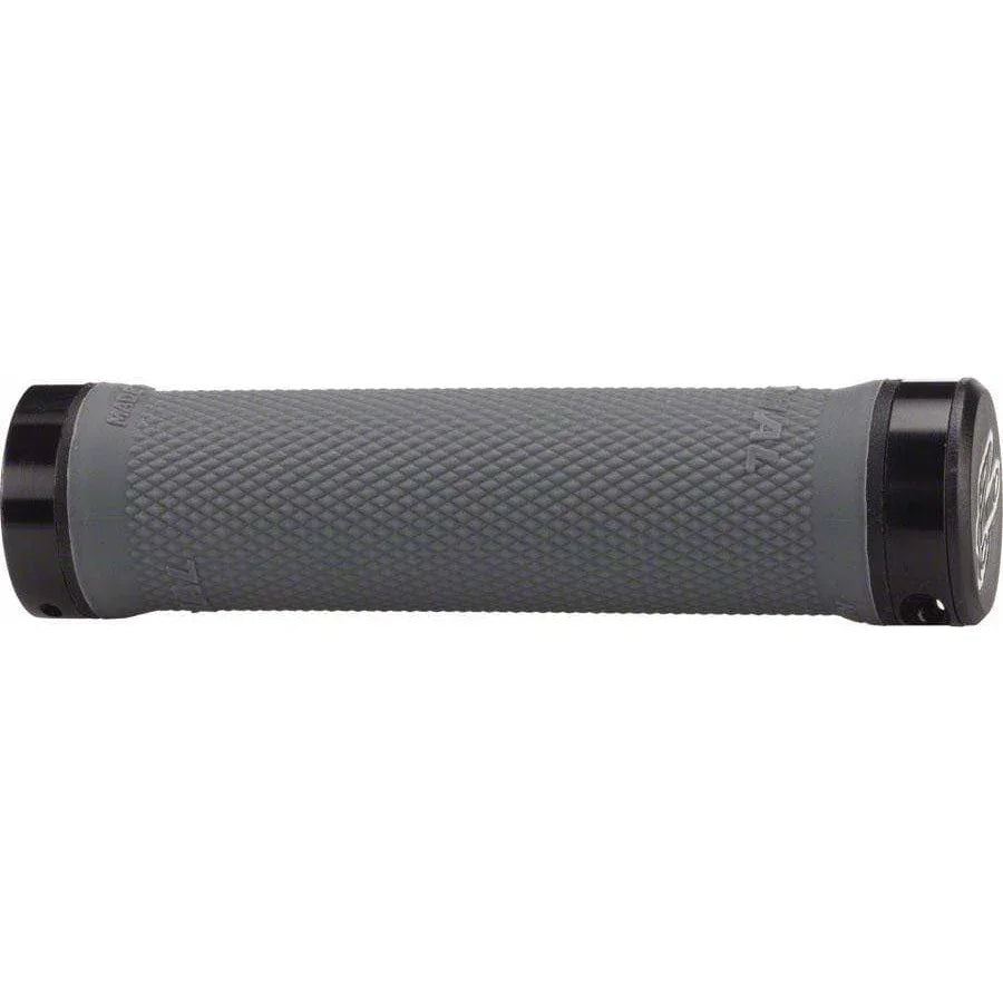Renthal Lock On Bike Handlebar Grips - Charcoal, Lock-On