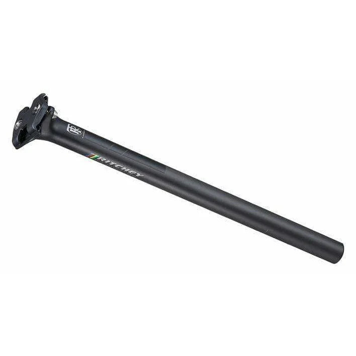 Ritchey WCS ZeroCarbon Seatpost: 27.2, 400mm, Zero Offset, Black
