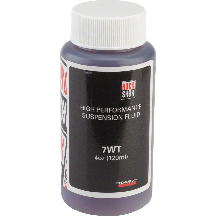 RockShox Suspension Oil, 7wt, 120ml Bottle, Rear Shock Damper