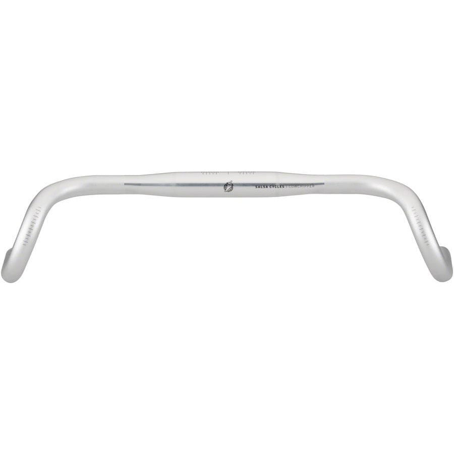 Cowchipper Deluxe Drop Handlebar - Aluminum, 31.8mm, 42cm, Silver