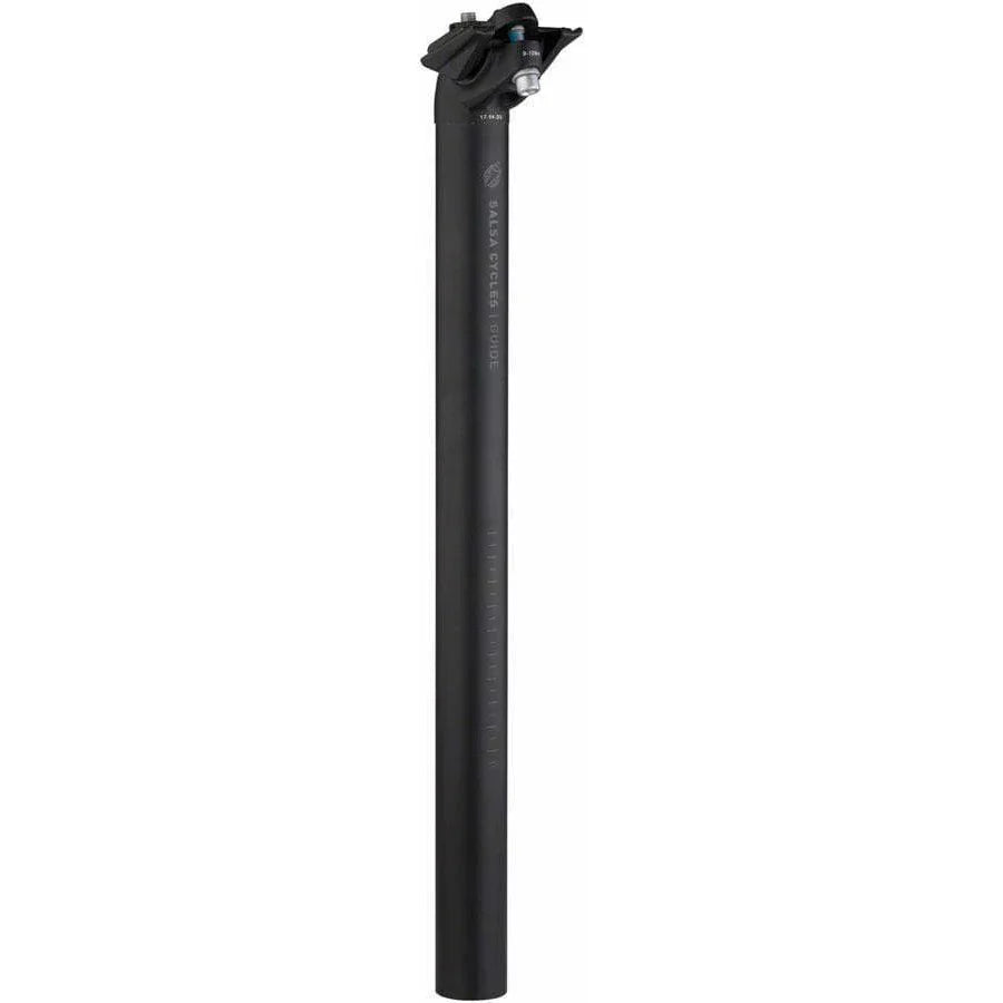 Salsa Guide Seatpost, 18mm Offset - Black