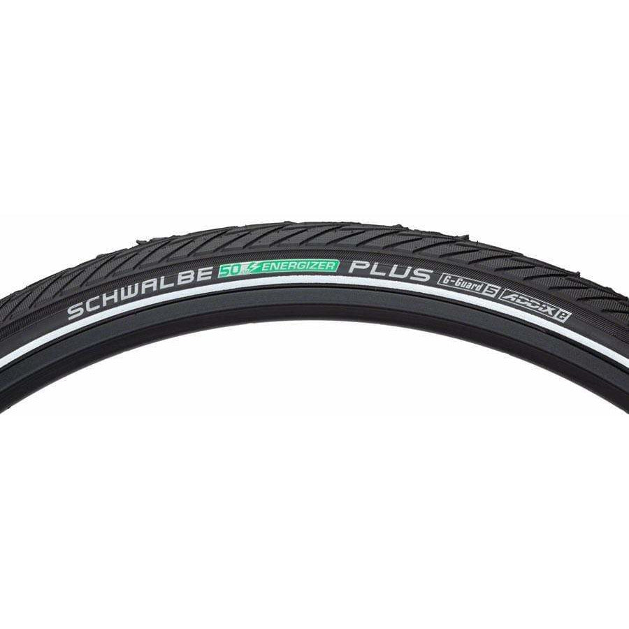 Schwalbe Energizer Plus Tire - 27.5 x 2, Clincher, Wire/Reflective, Performance, GreenGuard, Addix E50