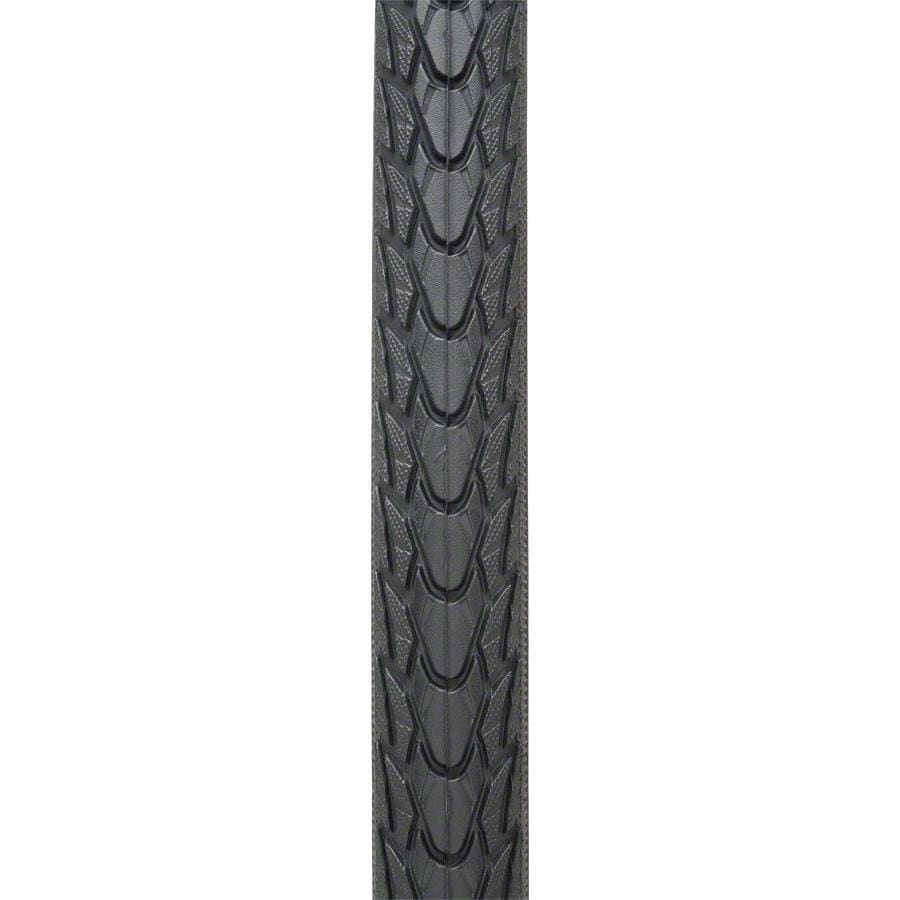 Schwalbe Marathon Plus Bike Tire: 700 x 25c, Wire Bead, Performance Line, Endurance Compound, SmartGuard, Black/Reflect