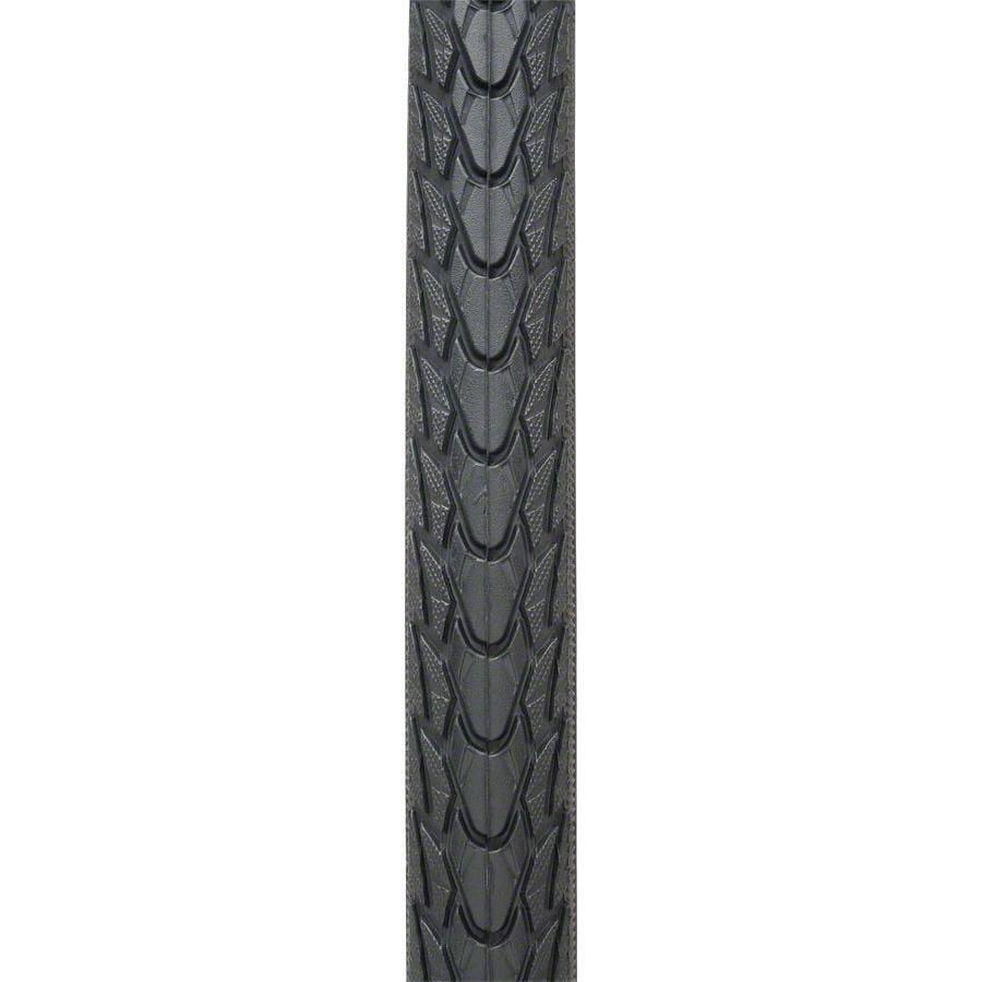 Schwalbe Marathon Plus Bike Tire: 700 x 25c, Wire Bead, Performance Line, Endurance Compound, SmartGuard, Black/Reflect