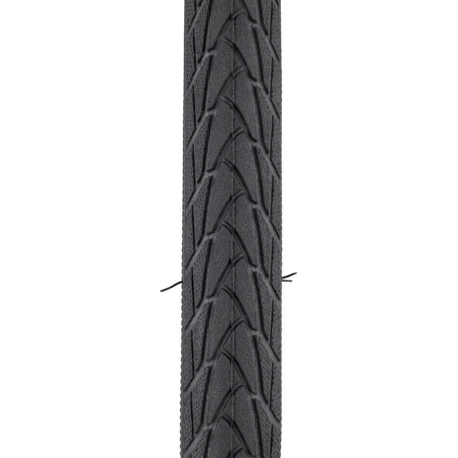 Schwalbe Marathon Plus Bike Tire: 700 x 28c, Wire Bead, Performance Line, Endurance Compound, SmartGuard, Black/Reflect