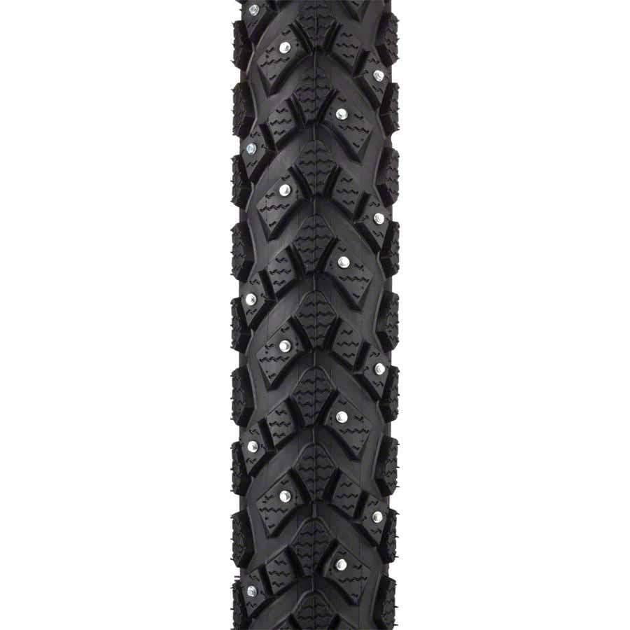 Schwalbe Marathon Winter Bike Tire: 29 x 2.00", Wire Bead, Performance Line, Winter Compound, RaceGuard, 208 Steel Studs, Black/Reflect