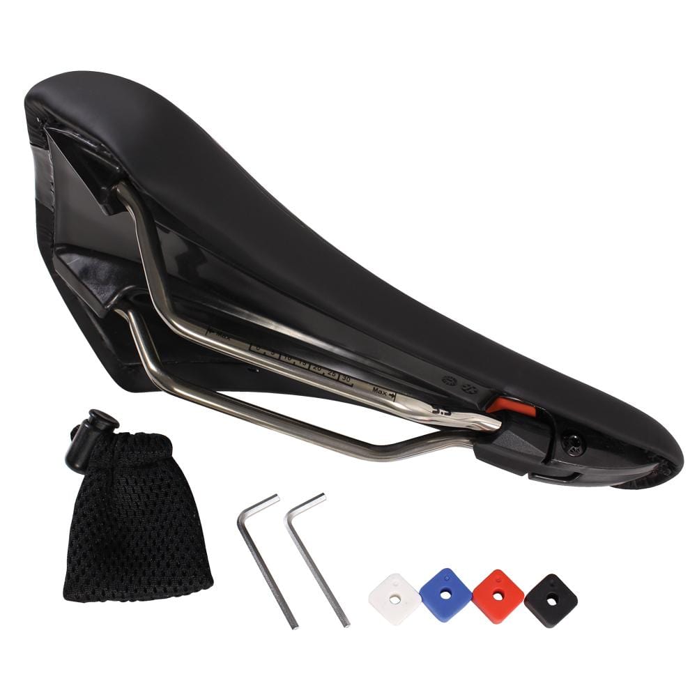 Serfas VAR-2 Variant 2 Adjustable Flex SS Rails Bike Saddle