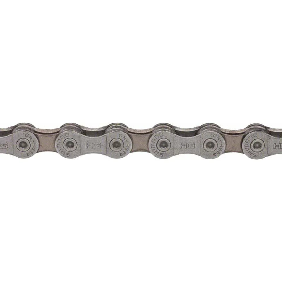 Shimano CN-HG53 - 9-Speed Bike Chain 116 Links, Gray - Chains - Bicycle Warehouse