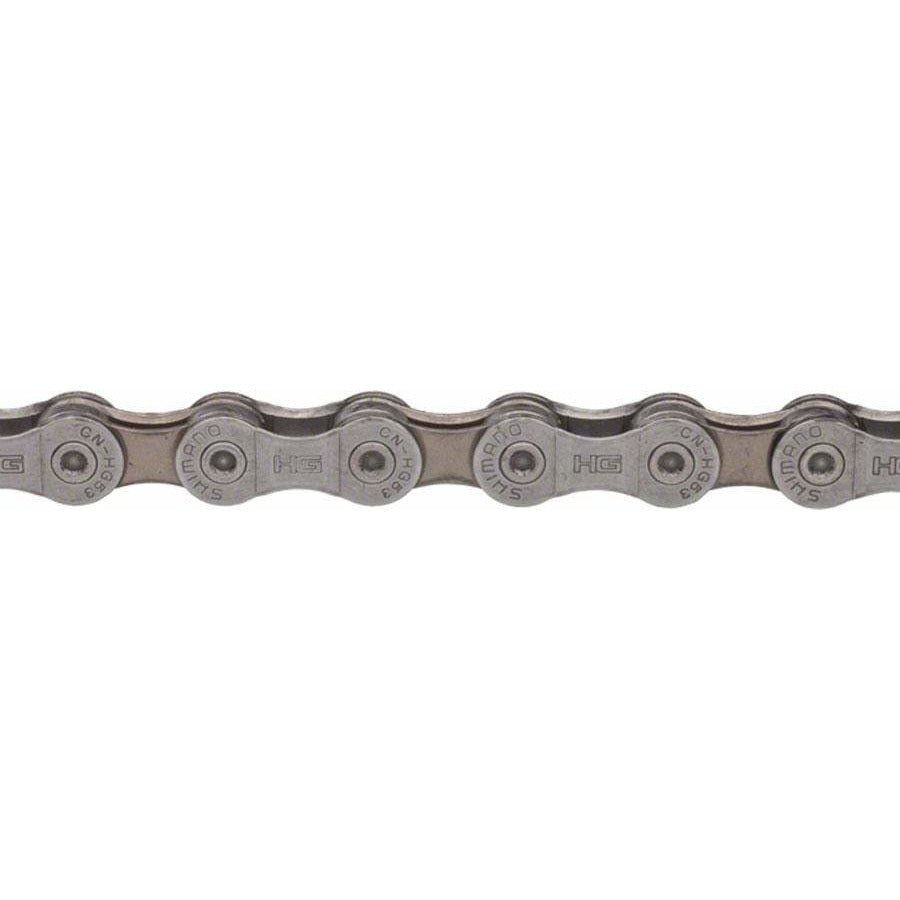 Shimano CN-HG53 - 9-Speed Bike Chain 116 Links, Gray - Chains - Bicycle Warehouse