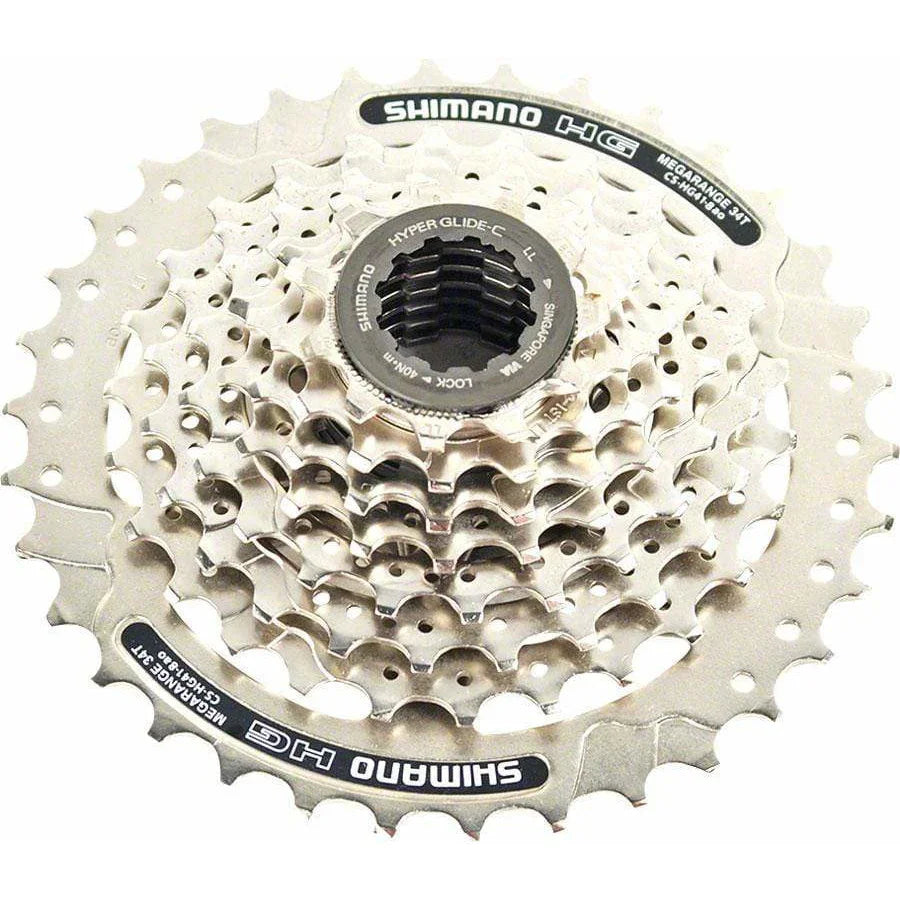 Shimano CS-HG41 8 Speed Mega Range Cassette - Cassettes - Bicycle Warehouse