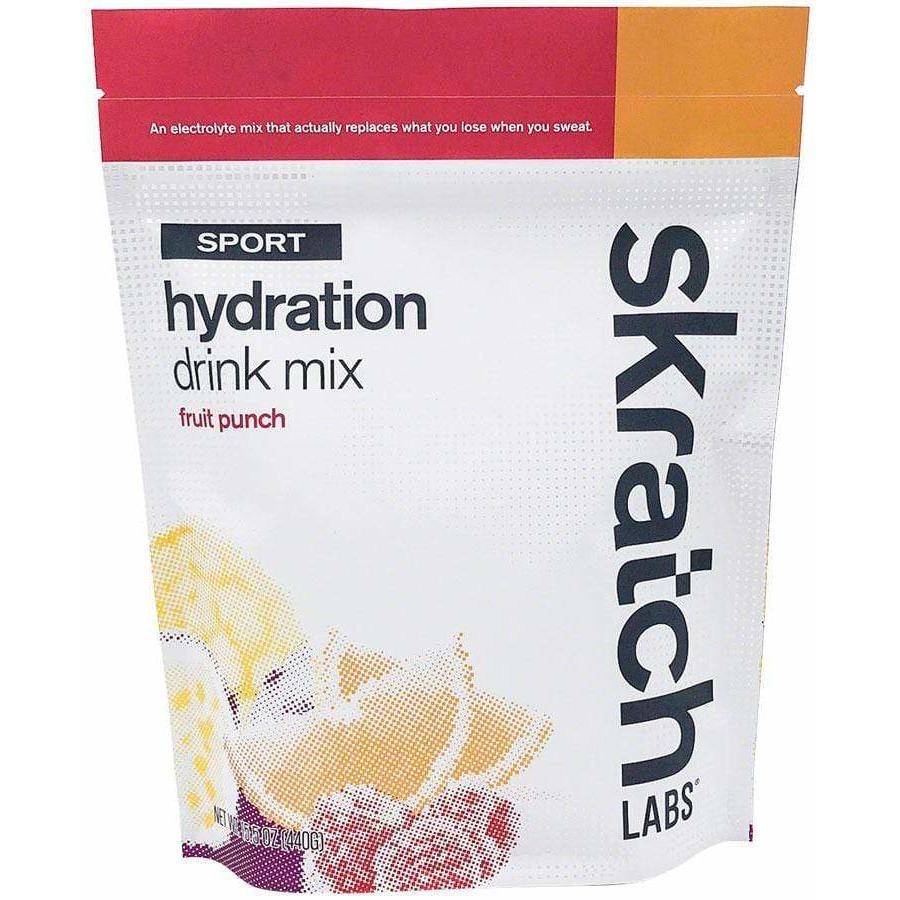 Skratch Labs Sport Hydration Drink Mix: Fruit Punch, 20-Serving Resealable Pouch