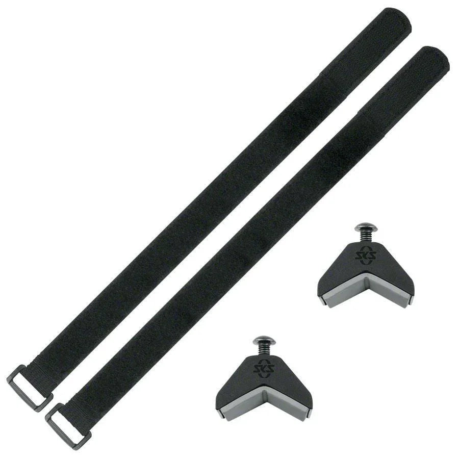 SKS Anywhere Adapter, Bike Water Bottle Cage Mounting Adapter: Black