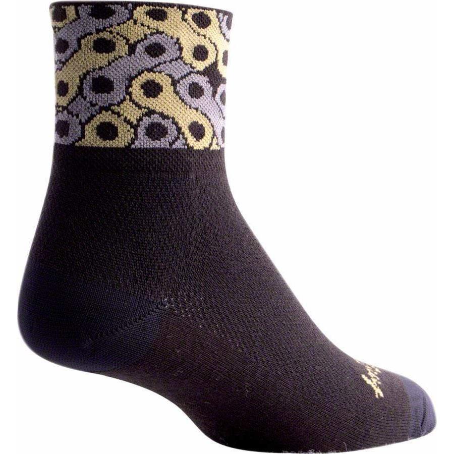 SockGuy Classic Links Cycling Socks - 3 inch