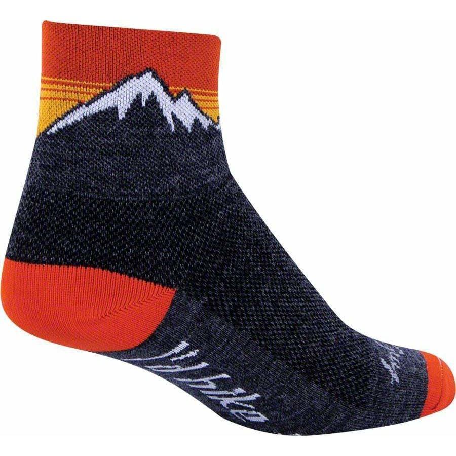 SockGuy Wool Hiker Bike Socks - 3 inch